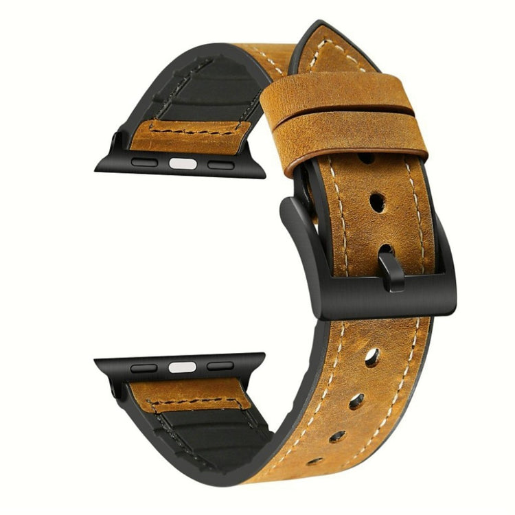 Holdbart Apple Watch Series 4 40mm Ægte læder Rem - Brun#serie_3