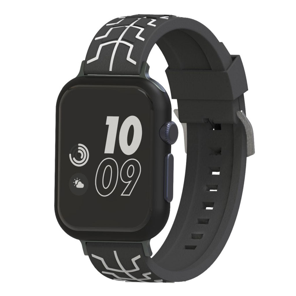 Vildt fint Apple Watch Series 4 40mm Silikone Rem - Sort#serie_1