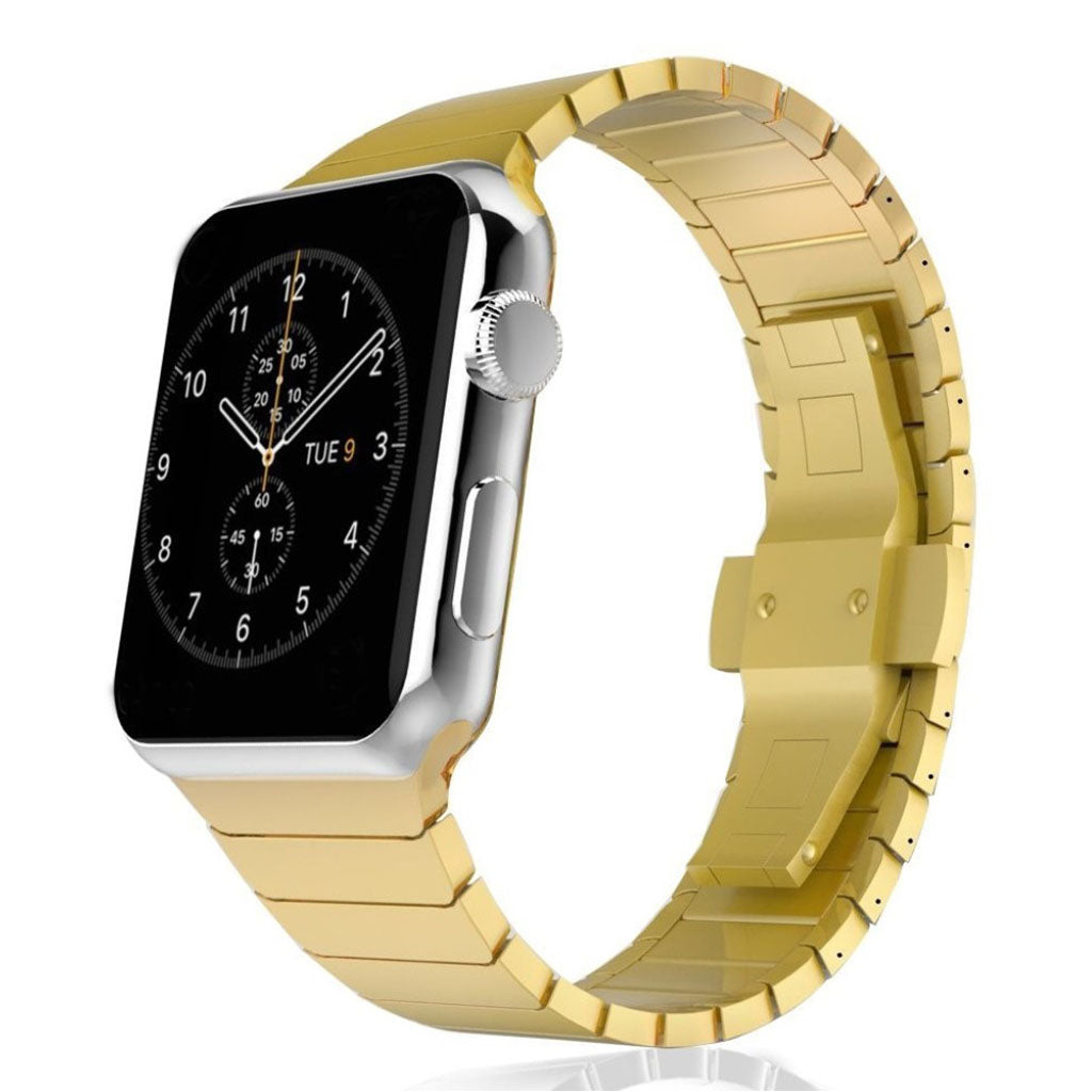 Mega smuk Apple Watch Series 4 44mm Metal Rem - Guld#serie_1
