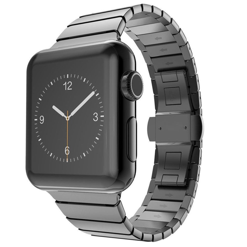 Mega smuk Apple Watch Series 4 44mm Metal Rem - Sort#serie_3