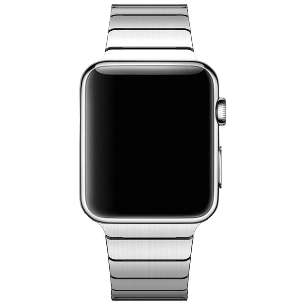 Mega smuk Apple Watch Series 4 44mm Metal Rem - Sølv#serie_4