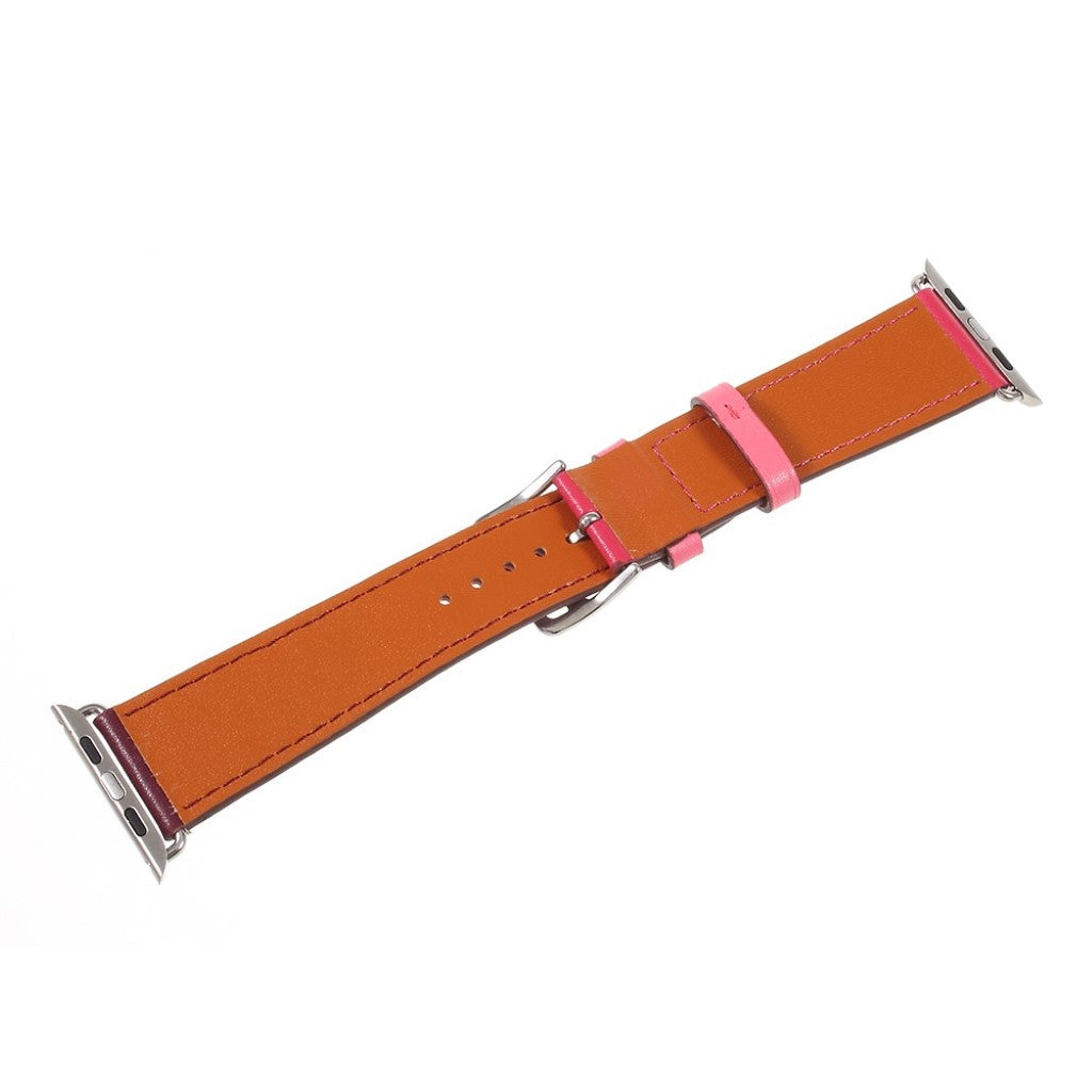 Eminent Apple Watch Series 4 44mm Ægte læder Rem - Flerfarvet#serie_2