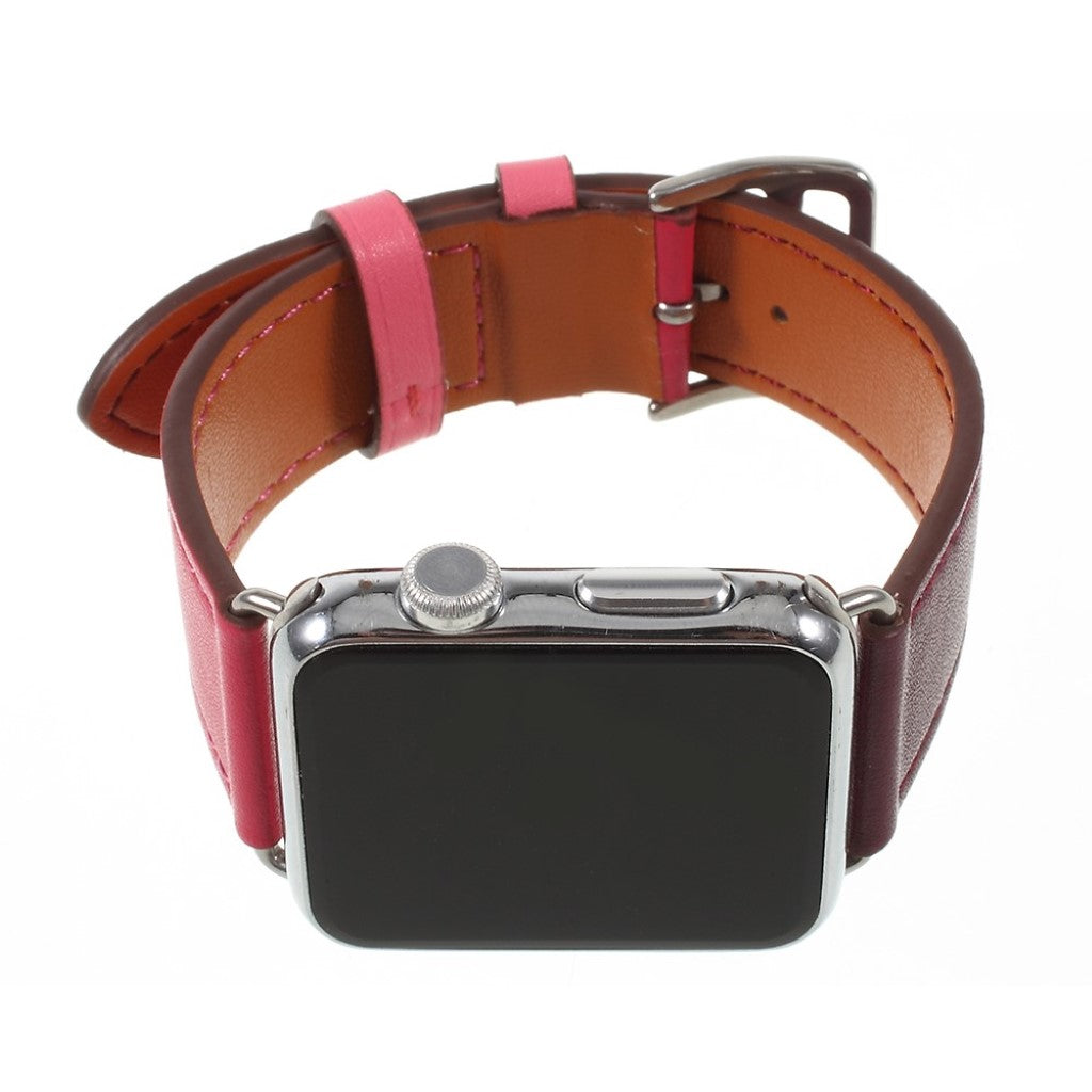 Eminent Apple Watch Series 4 44mm Ægte læder Rem - Flerfarvet#serie_2