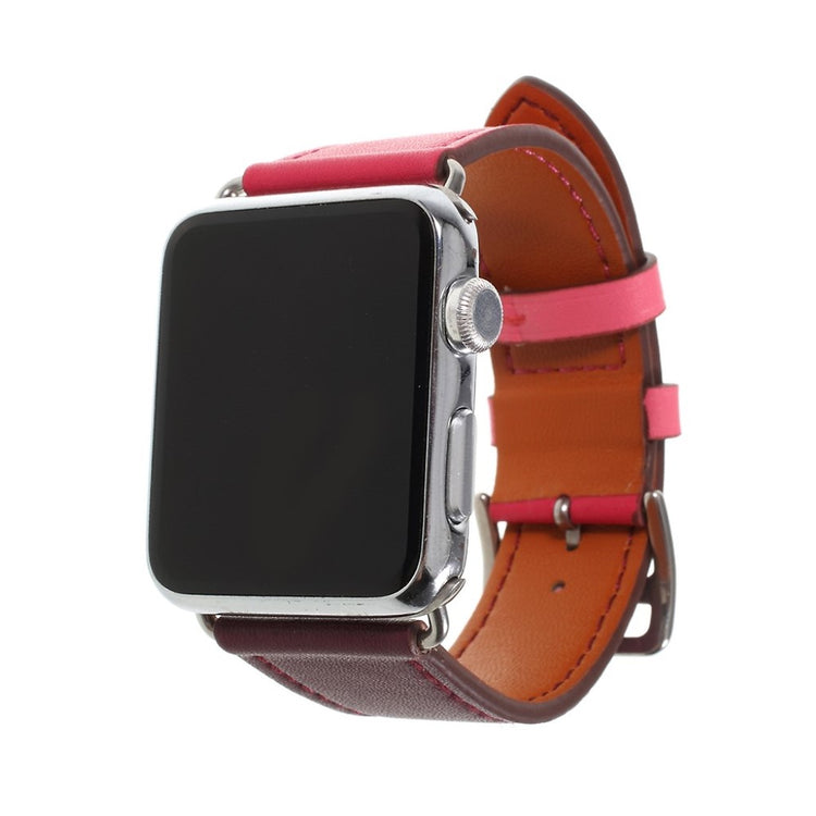 Eminent Apple Watch Series 4 44mm Ægte læder Rem - Flerfarvet#serie_2