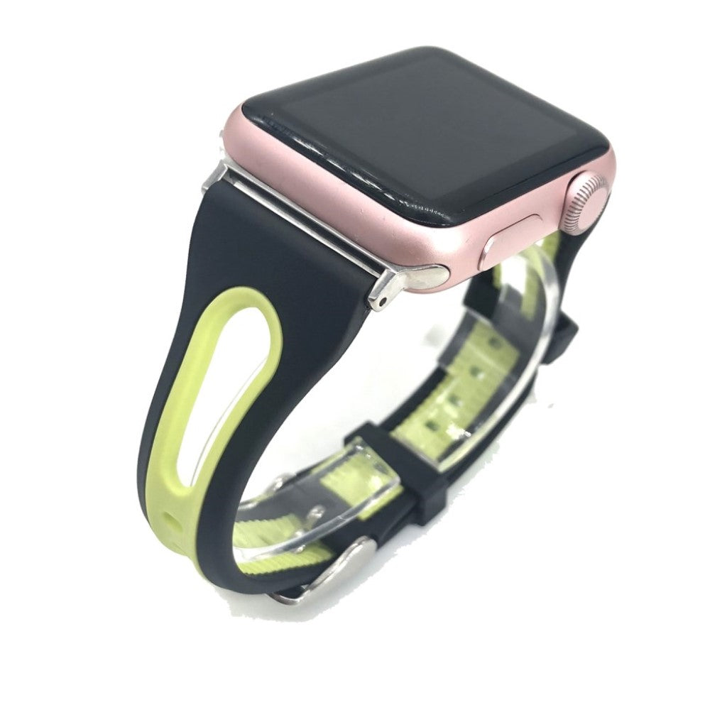 Stilren Apple Watch Series 4 44mm Silikone Rem - Flerfarvet#serie_1