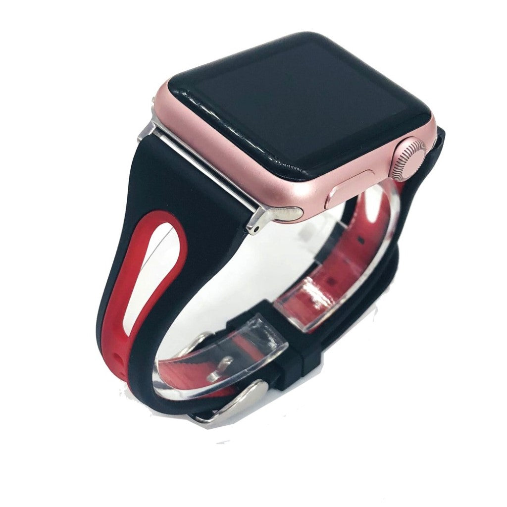 Stilren Apple Watch Series 4 44mm Silikone Rem - Flerfarvet#serie_2