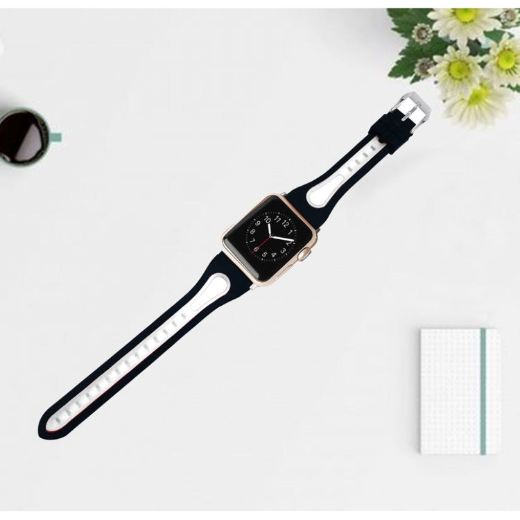 Stilren Apple Watch Series 4 44mm Silikone Rem - Flerfarvet#serie_4
