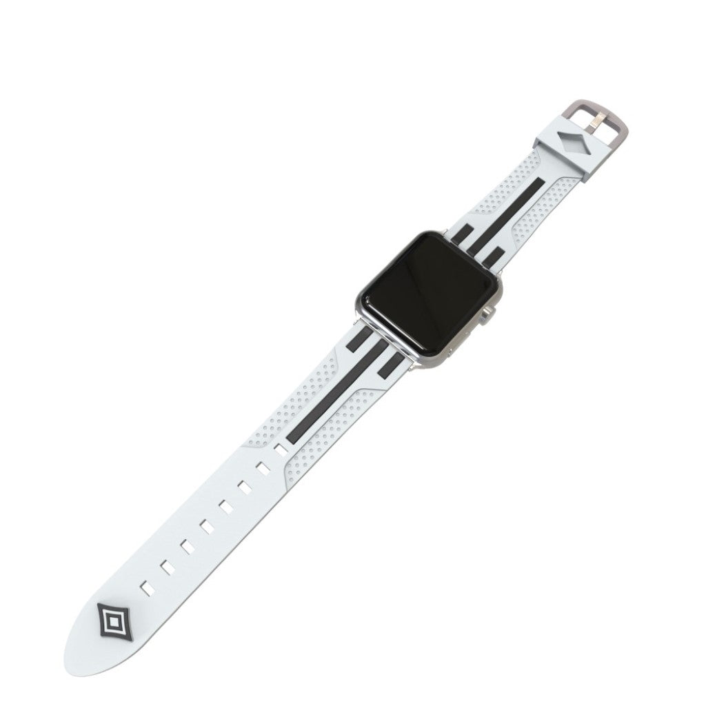 Meget pænt Apple Watch Series 4 44mm Silikone Rem - Flerfarvet#serie_7