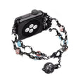 Cool Apple Watch Series 4 44mm Metal and Rhinestone Strap