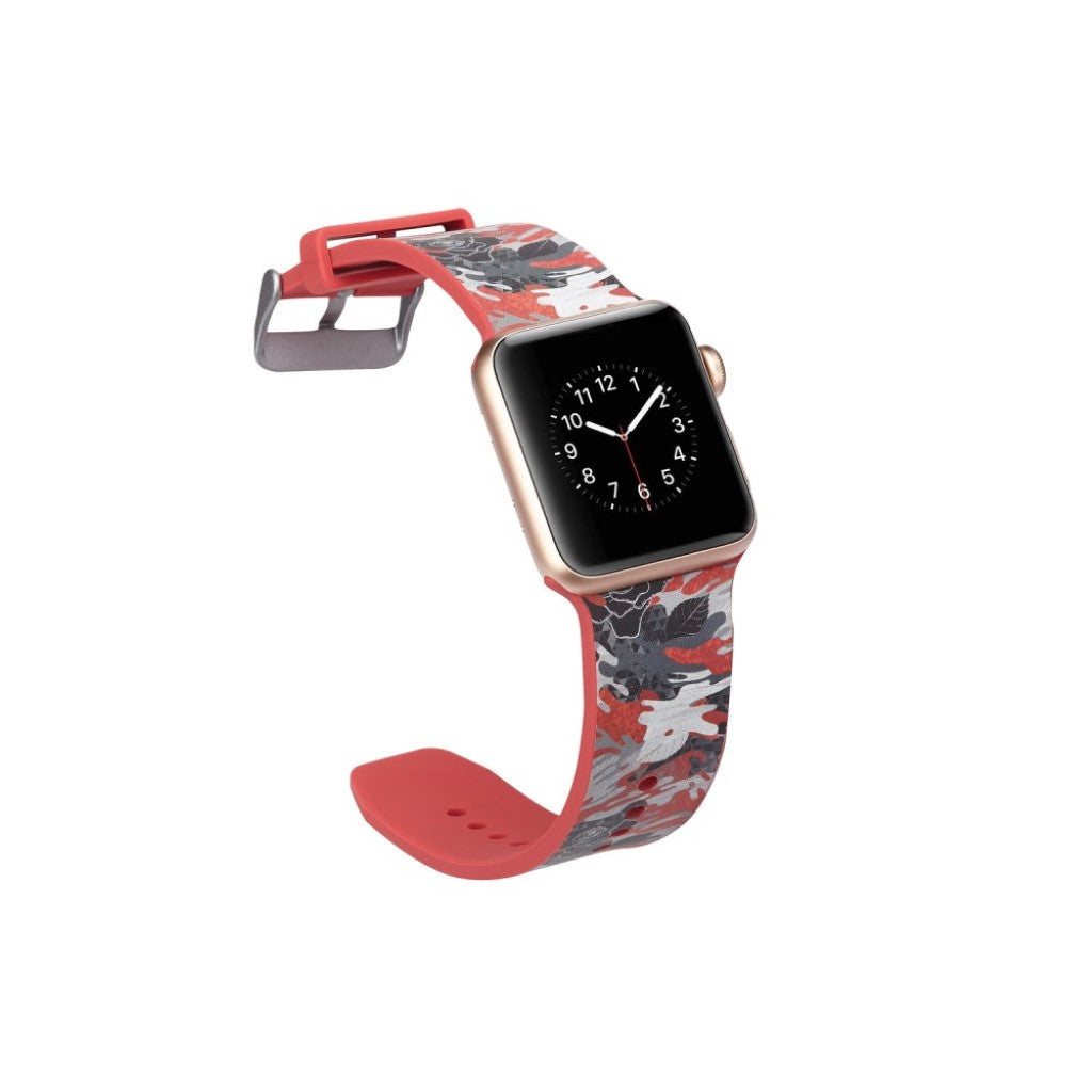Super godt Apple Watch Series 4 44mm Silikone Rem - Flerfarvet#serie_11