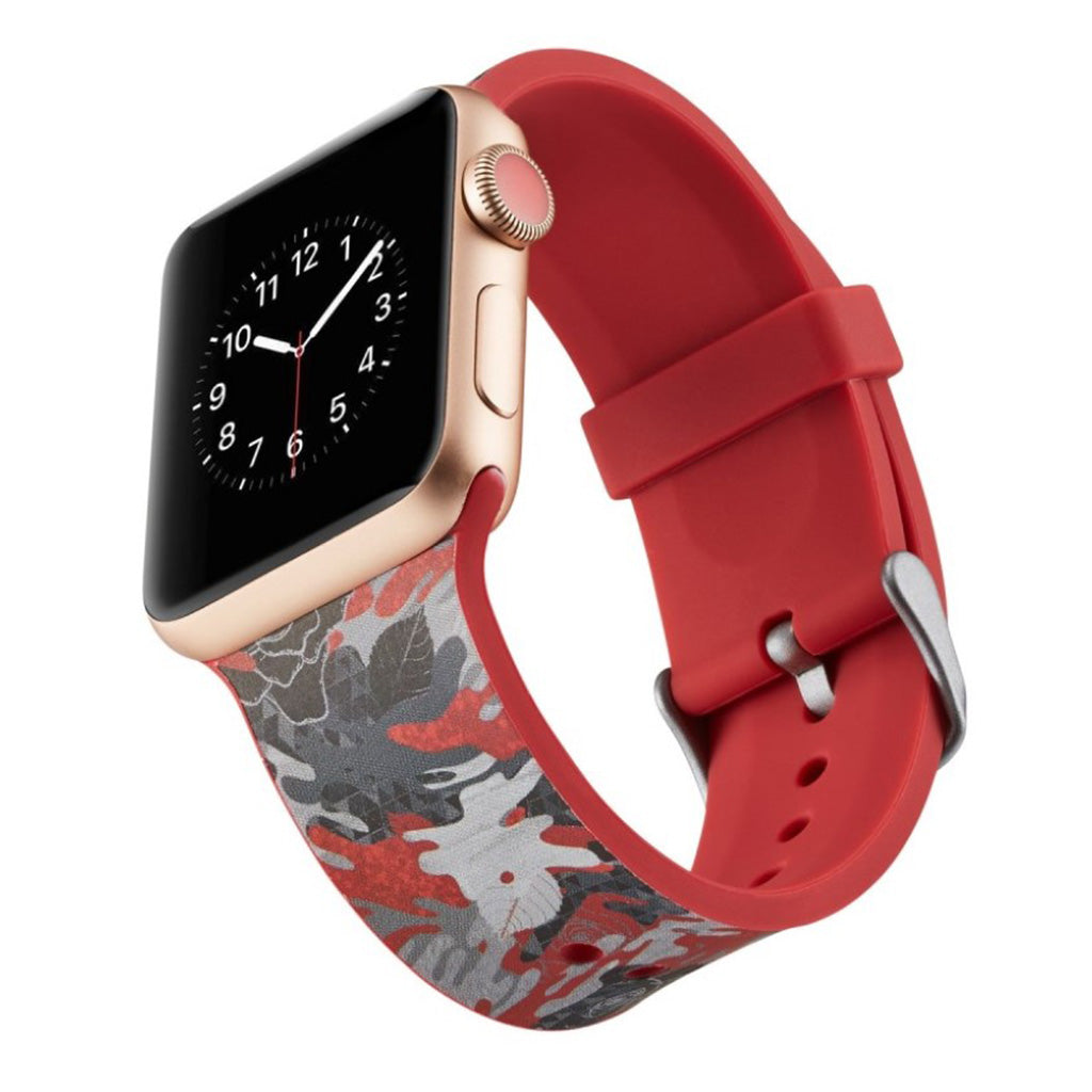 Super godt Apple Watch Series 4 44mm Silikone Rem - Flerfarvet#serie_11