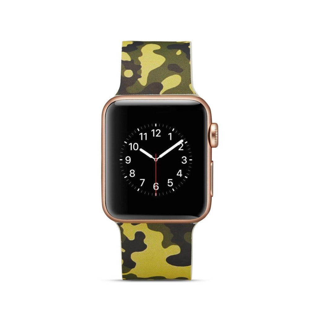 Super godt Apple Watch Series 4 44mm Silikone Rem - Grøn#serie_12