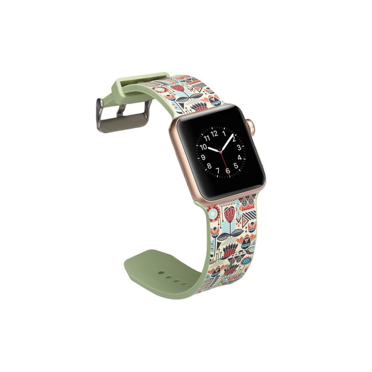 Super godt Apple Watch Series 4 44mm Silikone Rem - Flerfarvet#serie_14