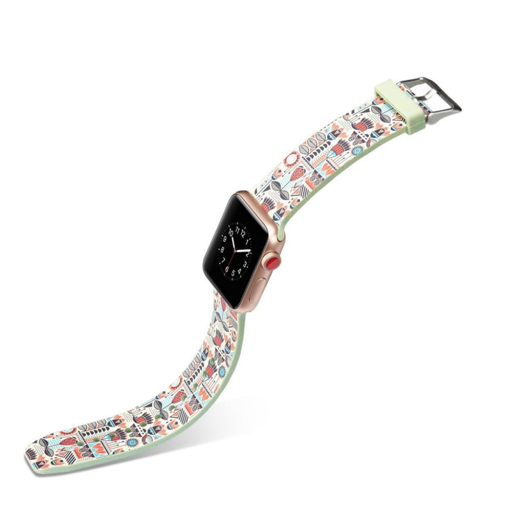 Super godt Apple Watch Series 4 44mm Silikone Rem - Flerfarvet#serie_14
