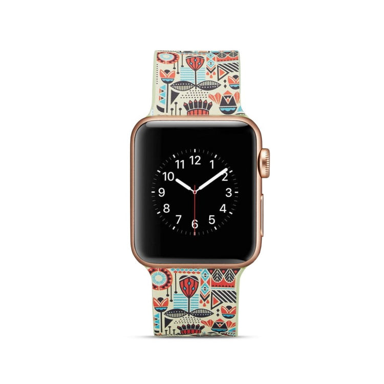 Super godt Apple Watch Series 4 44mm Silikone Rem - Flerfarvet#serie_14