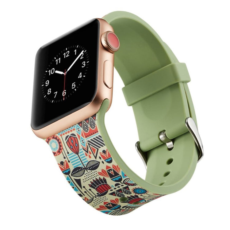 Super godt Apple Watch Series 4 44mm Silikone Rem - Flerfarvet#serie_14