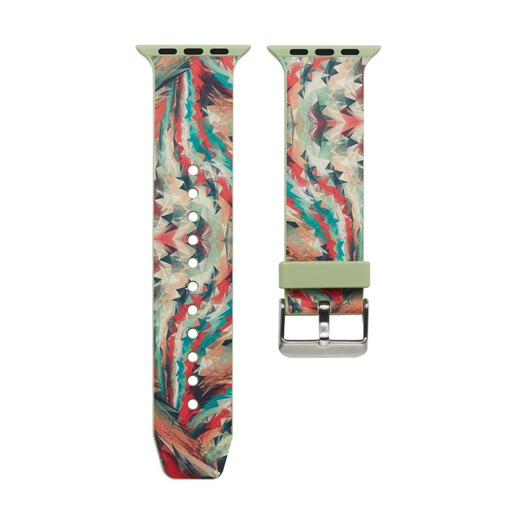 Super godt Apple Watch Series 4 44mm Silikone Rem - Flerfarvet#serie_15