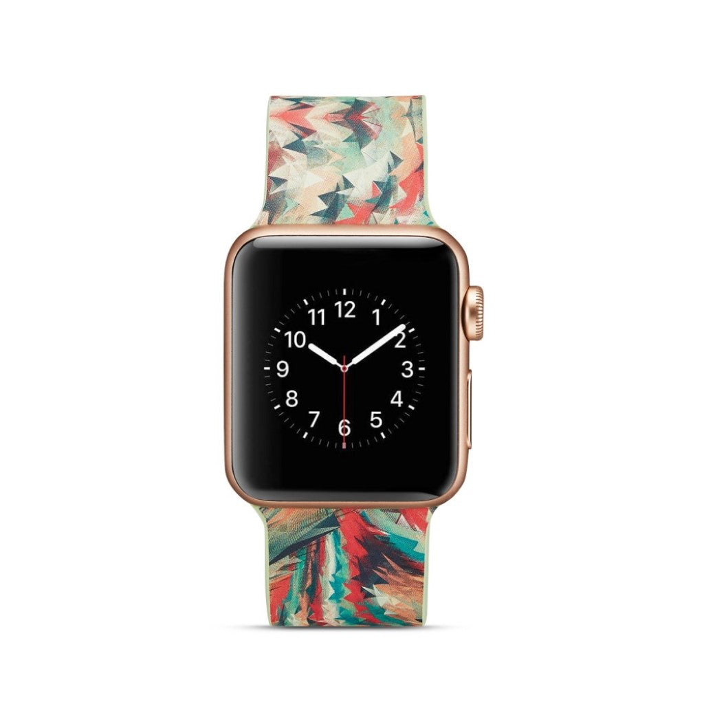 Super godt Apple Watch Series 4 44mm Silikone Rem - Flerfarvet#serie_15