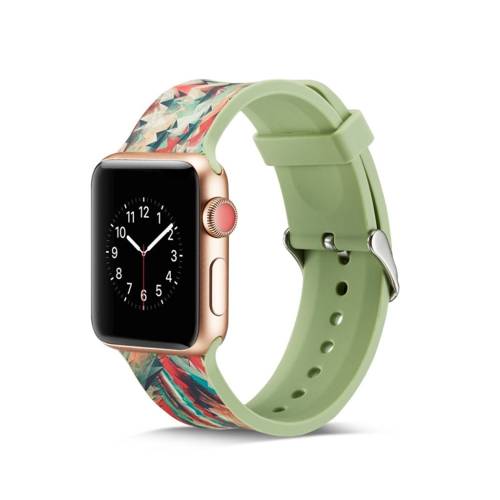 Super godt Apple Watch Series 4 44mm Silikone Rem - Flerfarvet#serie_15