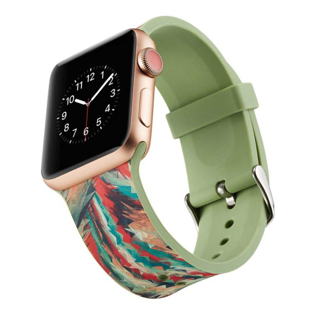 Super godt Apple Watch Series 4 44mm Silikone Rem - Flerfarvet#serie_15