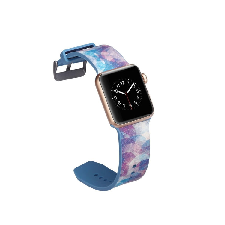 Super godt Apple Watch Series 4 44mm Silikone Rem - Flerfarvet#serie_16