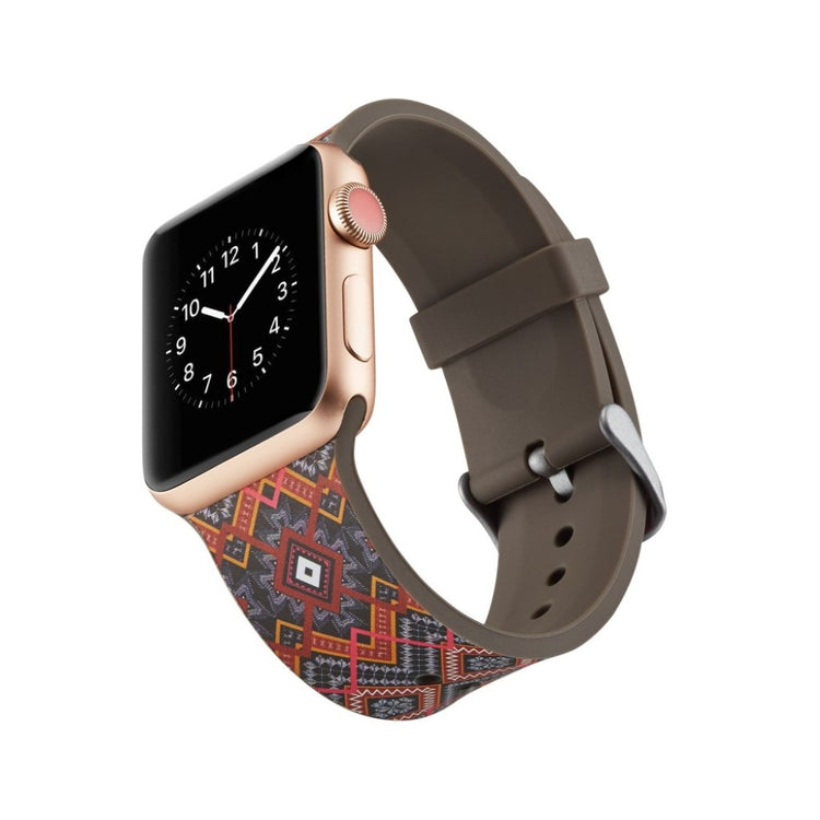 Super godt Apple Watch Series 4 44mm Silikone Rem - Flerfarvet#serie_17