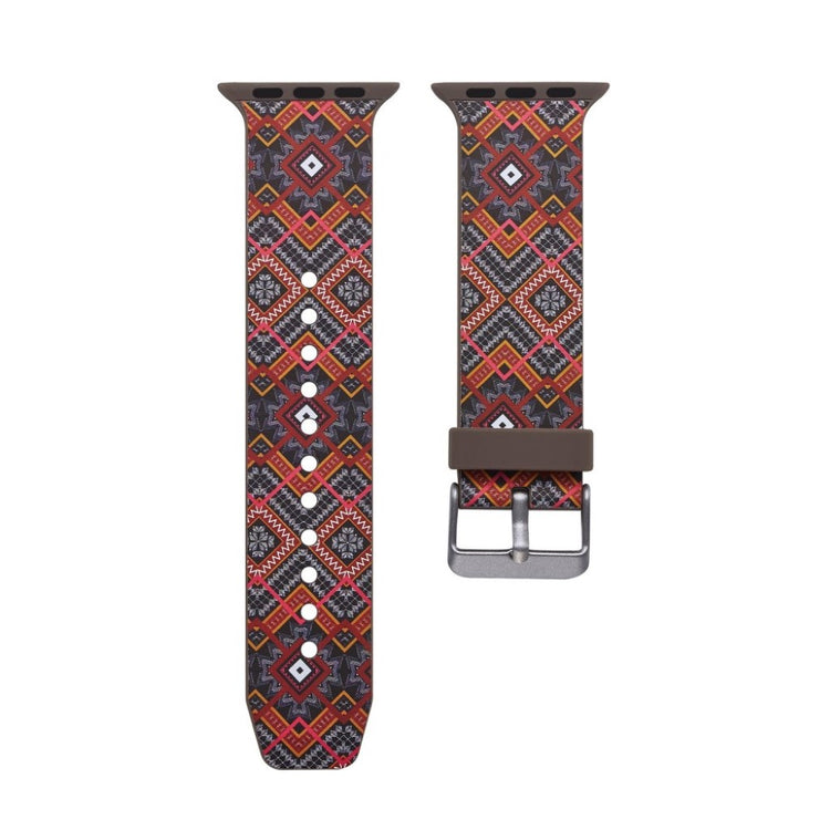 Super godt Apple Watch Series 4 44mm Silikone Rem - Flerfarvet#serie_17