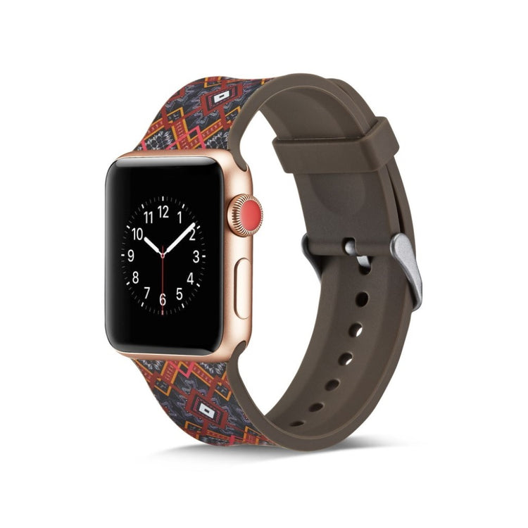 Super godt Apple Watch Series 4 44mm Silikone Rem - Flerfarvet#serie_17