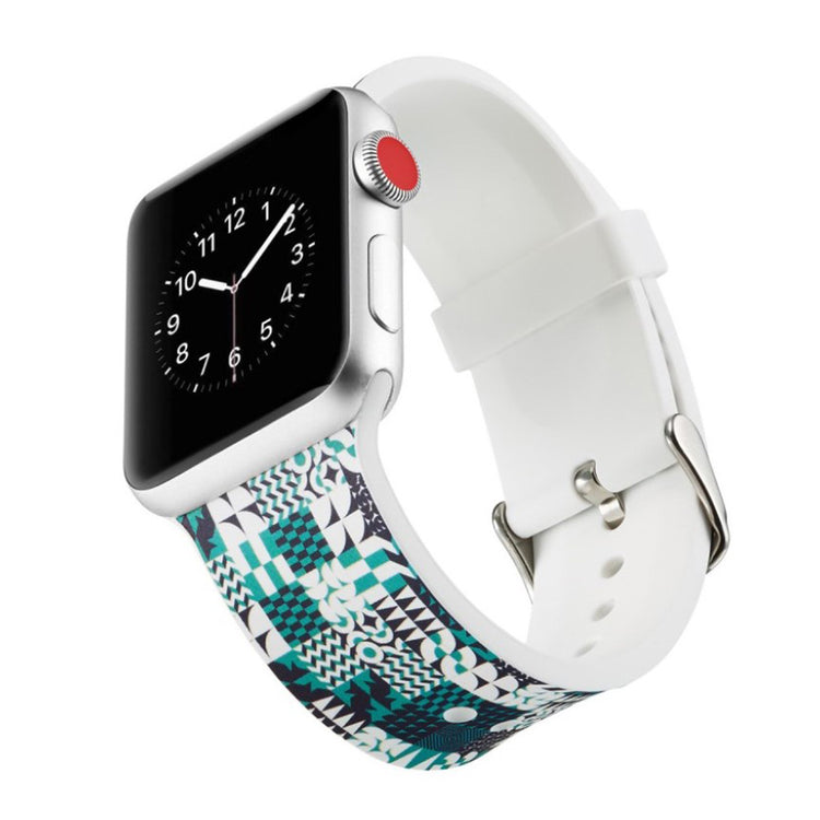 Super godt Apple Watch Series 4 44mm Silikone Rem - Flerfarvet#serie_2