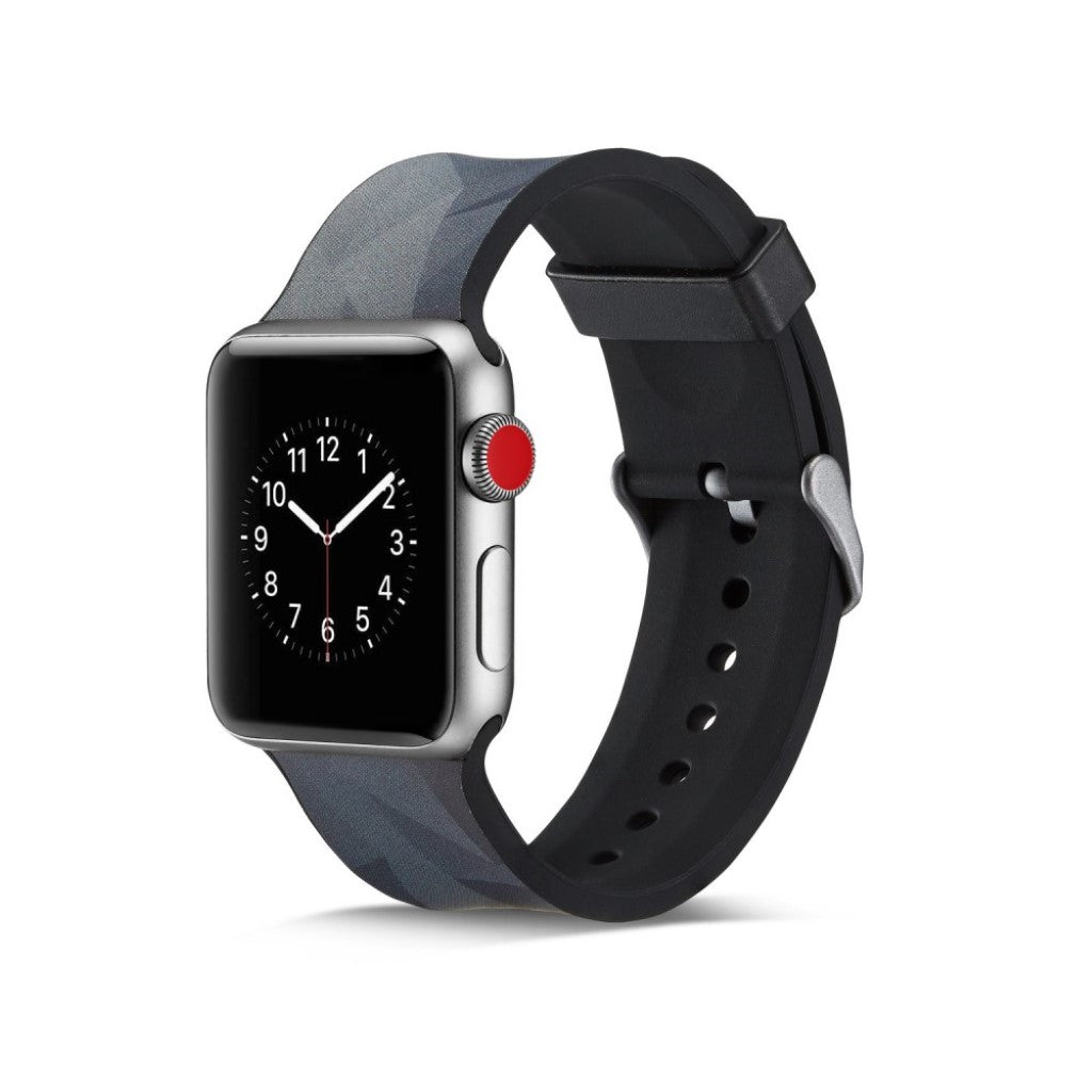 Super godt Apple Watch Series 4 44mm Silikone Rem - Sølv#serie_20