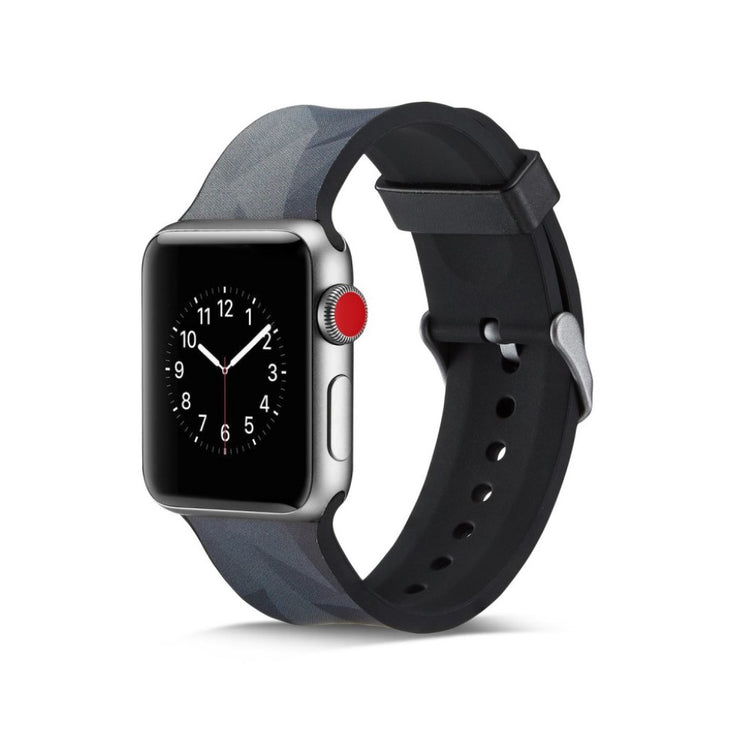 Super godt Apple Watch Series 4 44mm Silikone Rem - Sølv#serie_20