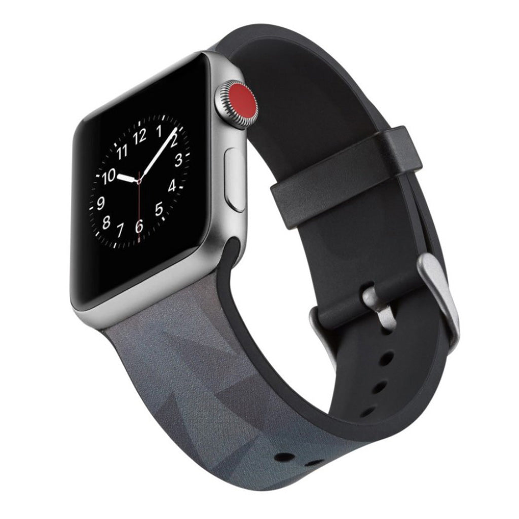 Super godt Apple Watch Series 4 44mm Silikone Rem - Sølv#serie_20