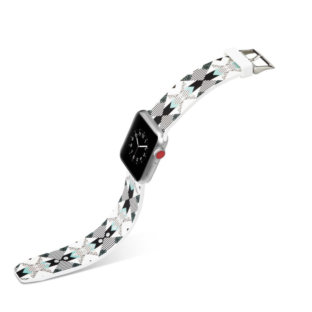 Super godt Apple Watch Series 4 44mm Silikone Rem - Flerfarvet#serie_5