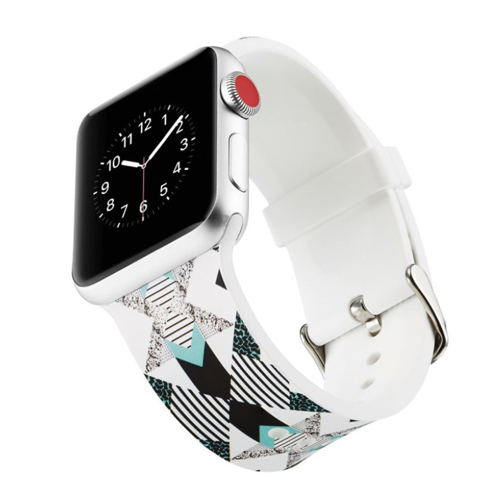 Super godt Apple Watch Series 4 44mm Silikone Rem - Flerfarvet#serie_5