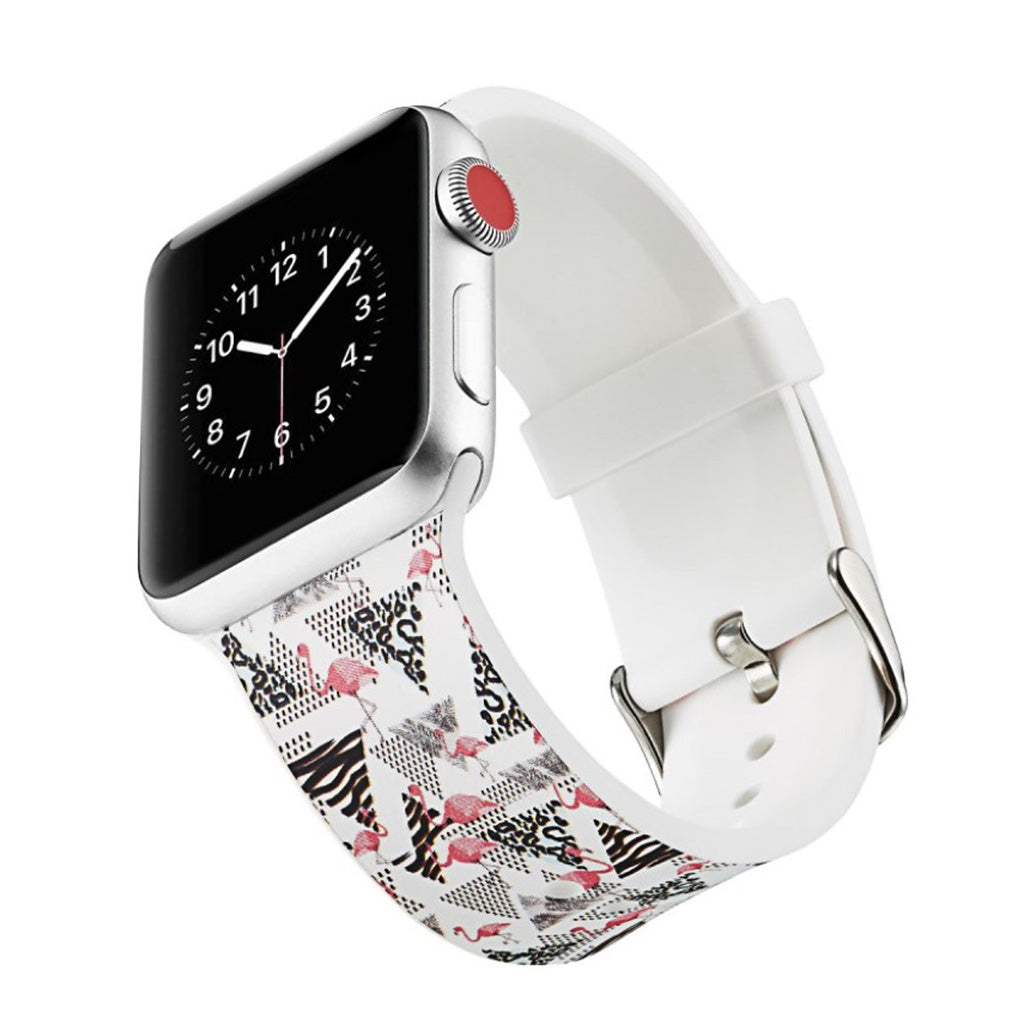 Super godt Apple Watch Series 4 44mm Silikone Rem - Flerfarvet#serie_6