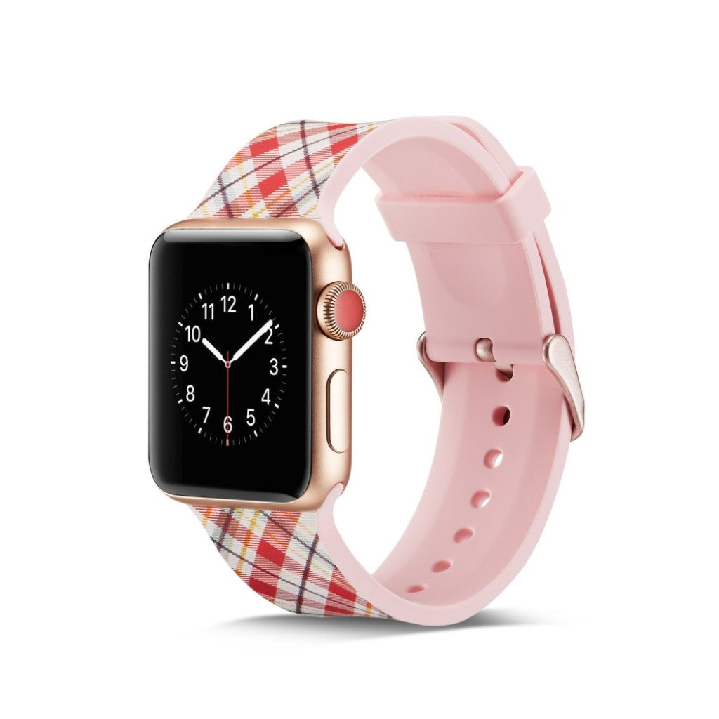 Super godt Apple Watch Series 4 44mm Silikone Rem - Flerfarvet#serie_7