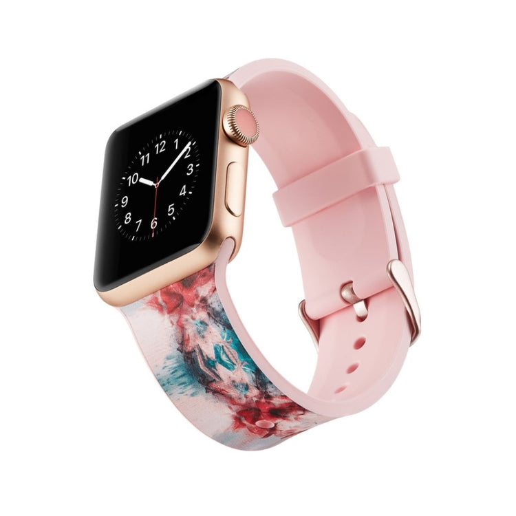 Super godt Apple Watch Series 4 44mm Silikone Rem - Flerfarvet#serie_8