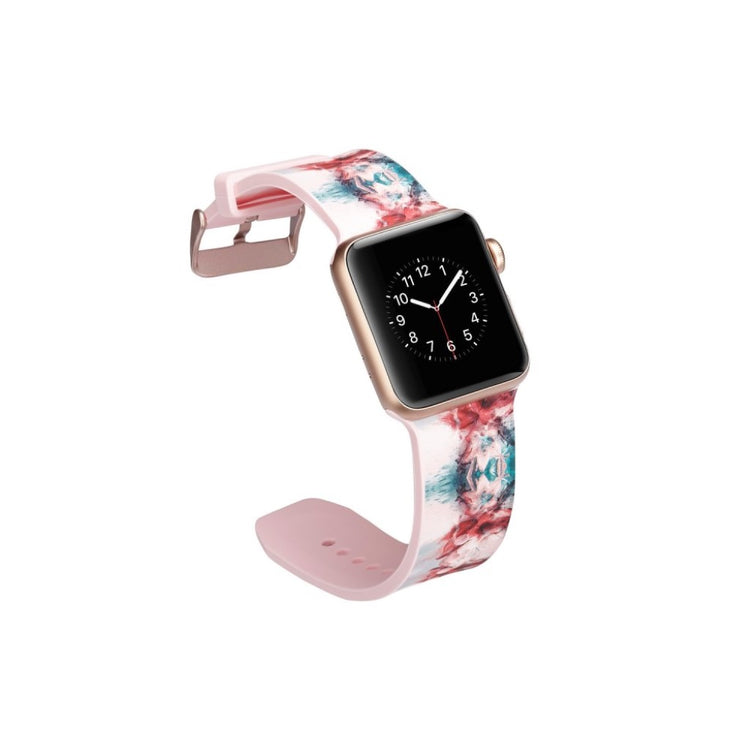Super godt Apple Watch Series 4 44mm Silikone Rem - Flerfarvet#serie_8
