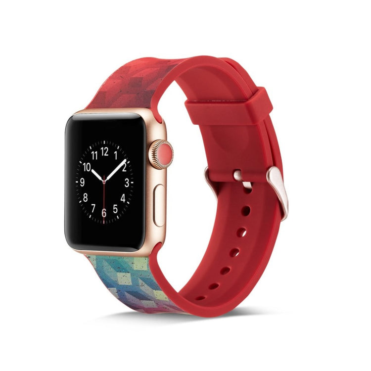 Super godt Apple Watch Series 4 44mm Silikone Rem - Flerfarvet#serie_9