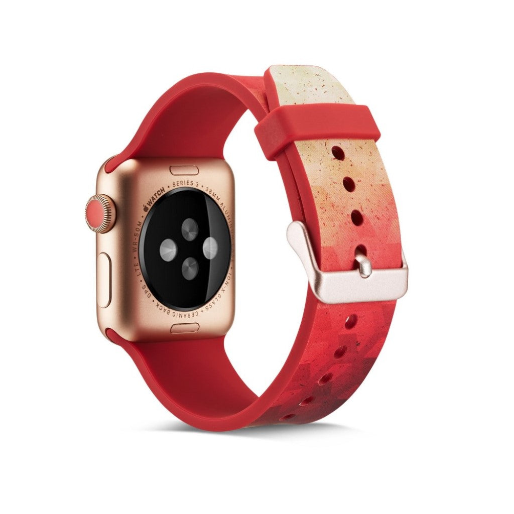 Super godt Apple Watch Series 4 44mm Silikone Rem - Flerfarvet#serie_9
