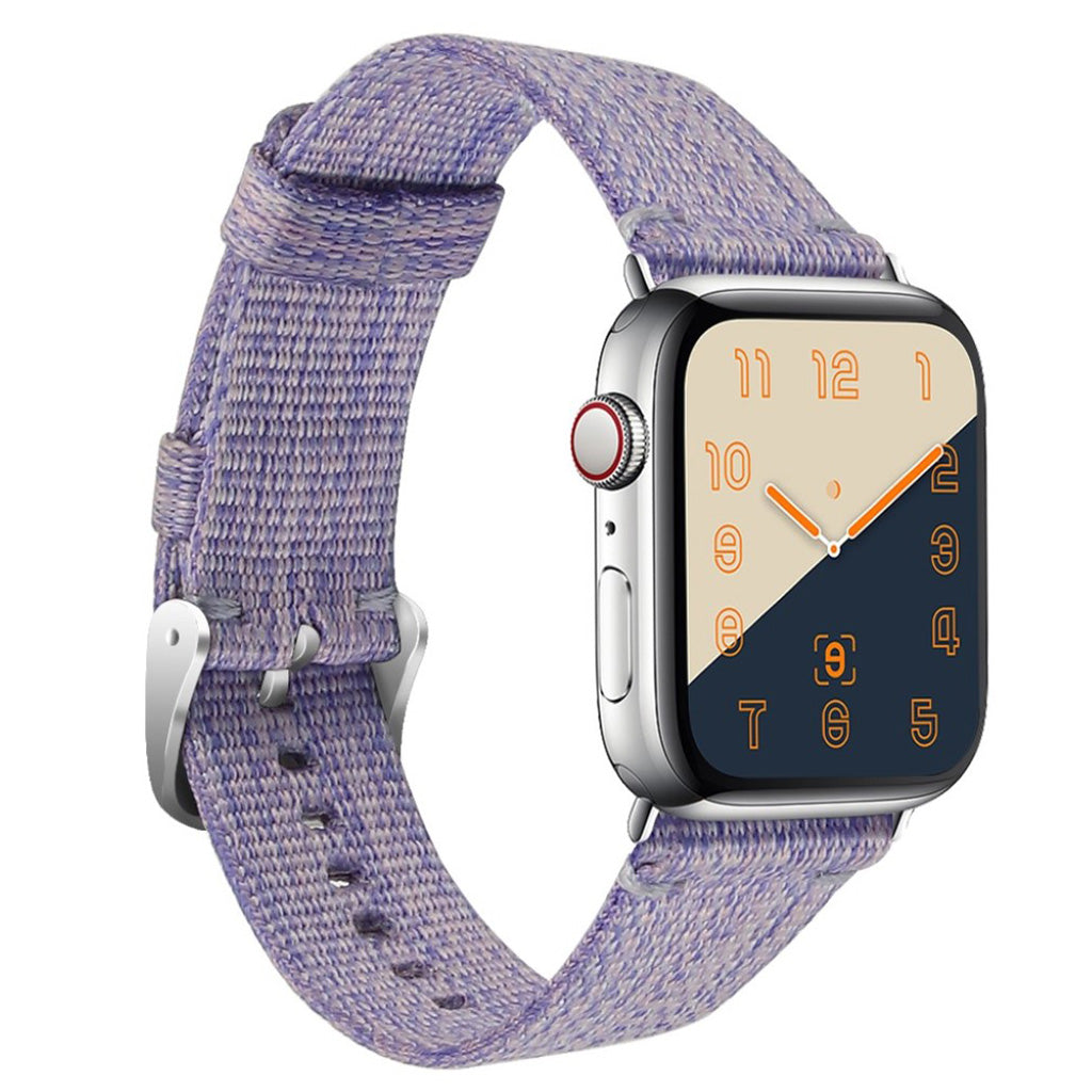 Super godt Apple Watch Series 4 44mm Nylon Rem - Lilla#serie_4