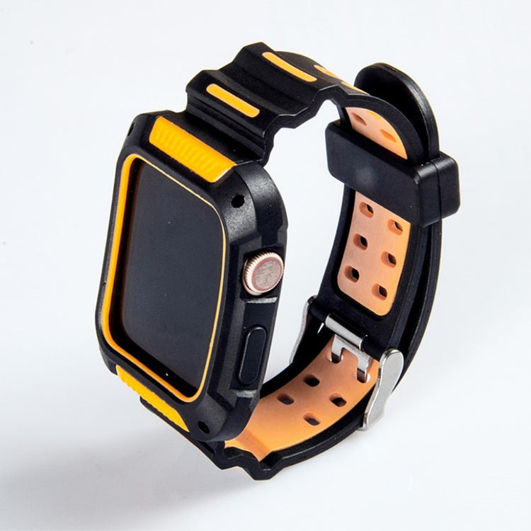 Rigtigt flot Apple Watch Series 4 44mm Silikone Rem - Flerfarvet#serie_1