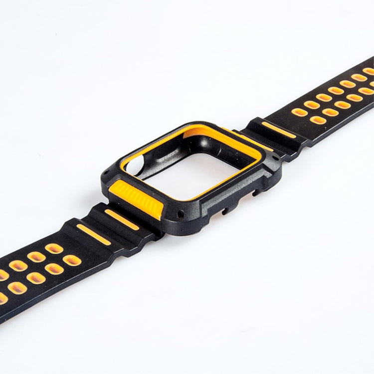 Rigtigt flot Apple Watch Series 4 44mm Silikone Rem - Flerfarvet#serie_1