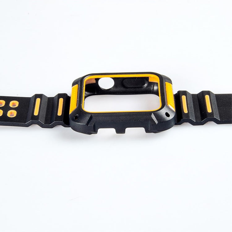 Rigtigt flot Apple Watch Series 4 44mm Silikone Rem - Flerfarvet#serie_1
