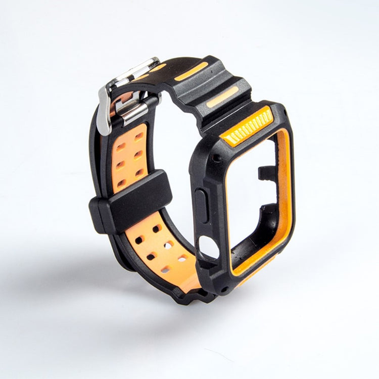 Rigtigt flot Apple Watch Series 4 44mm Silikone Rem - Flerfarvet#serie_1