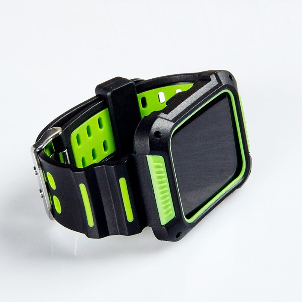 Rigtigt flot Apple Watch Series 4 44mm Silikone Rem - Flerfarvet#serie_3