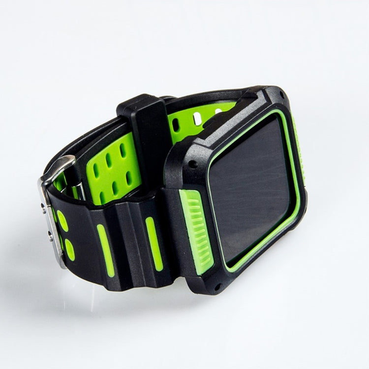 Rigtigt flot Apple Watch Series 4 44mm Silikone Rem - Flerfarvet#serie_3