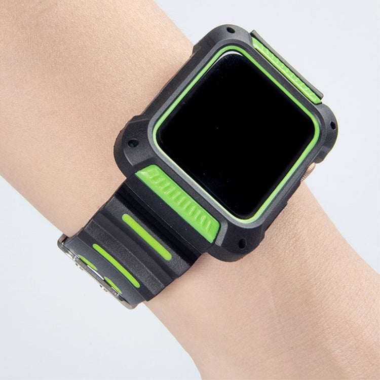 Rigtigt flot Apple Watch Series 4 44mm Silikone Rem - Flerfarvet#serie_3