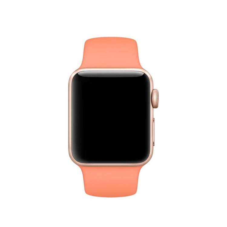 Helt vildt hårdfør Apple Watch Series 4 44mm Silikone Rem - Orange#serie_10