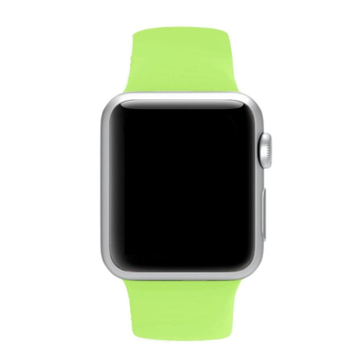 Helt vildt hårdfør Apple Watch Series 4 44mm Silikone Rem - Grøn#serie_14
